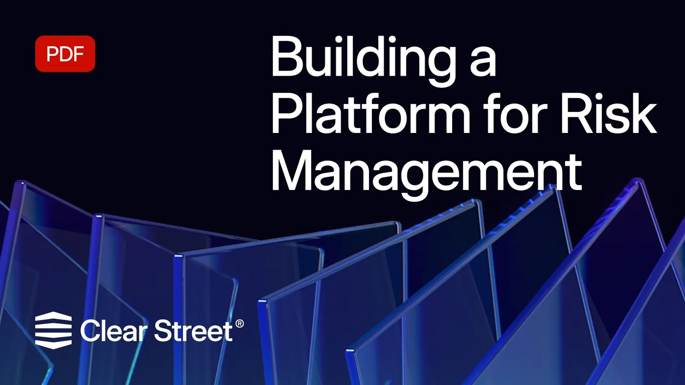 Building a Platform for Risk Management