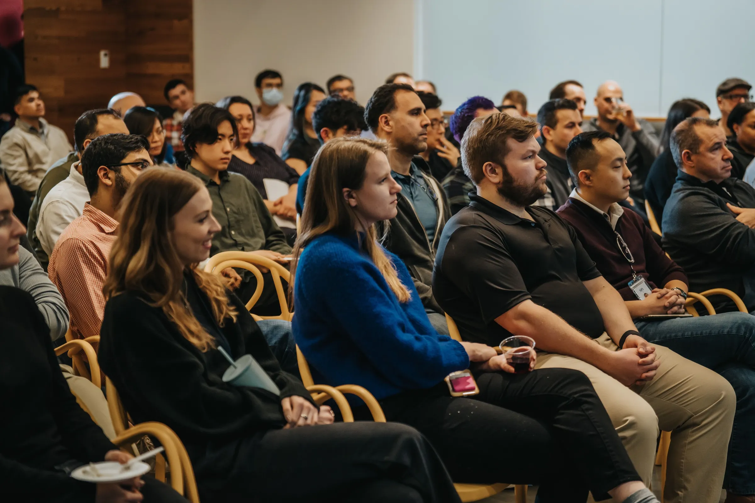 People walking to the office People walking to the office